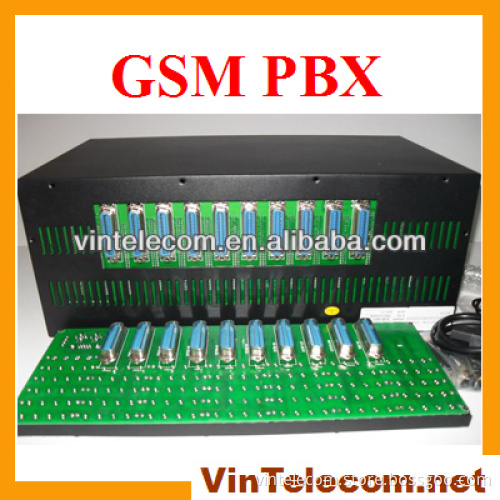 GSM Wireless PBX 16 Co and 128 Ext.